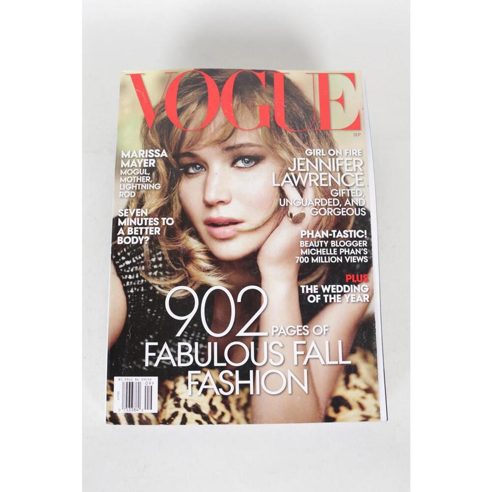 2013 Vogue September Girl on Fire Jennifer Lawrence Magazine